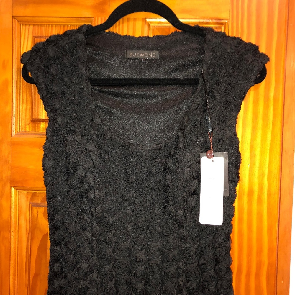 Sue Wong Embellished Cocktail Dress Size 2